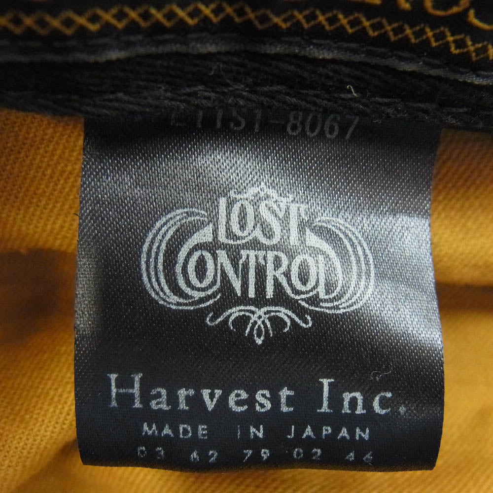 LOST CONTROL ロストコントロール L11S1-8067 ワーク キャスケット 帽子 チャコール系【中古】