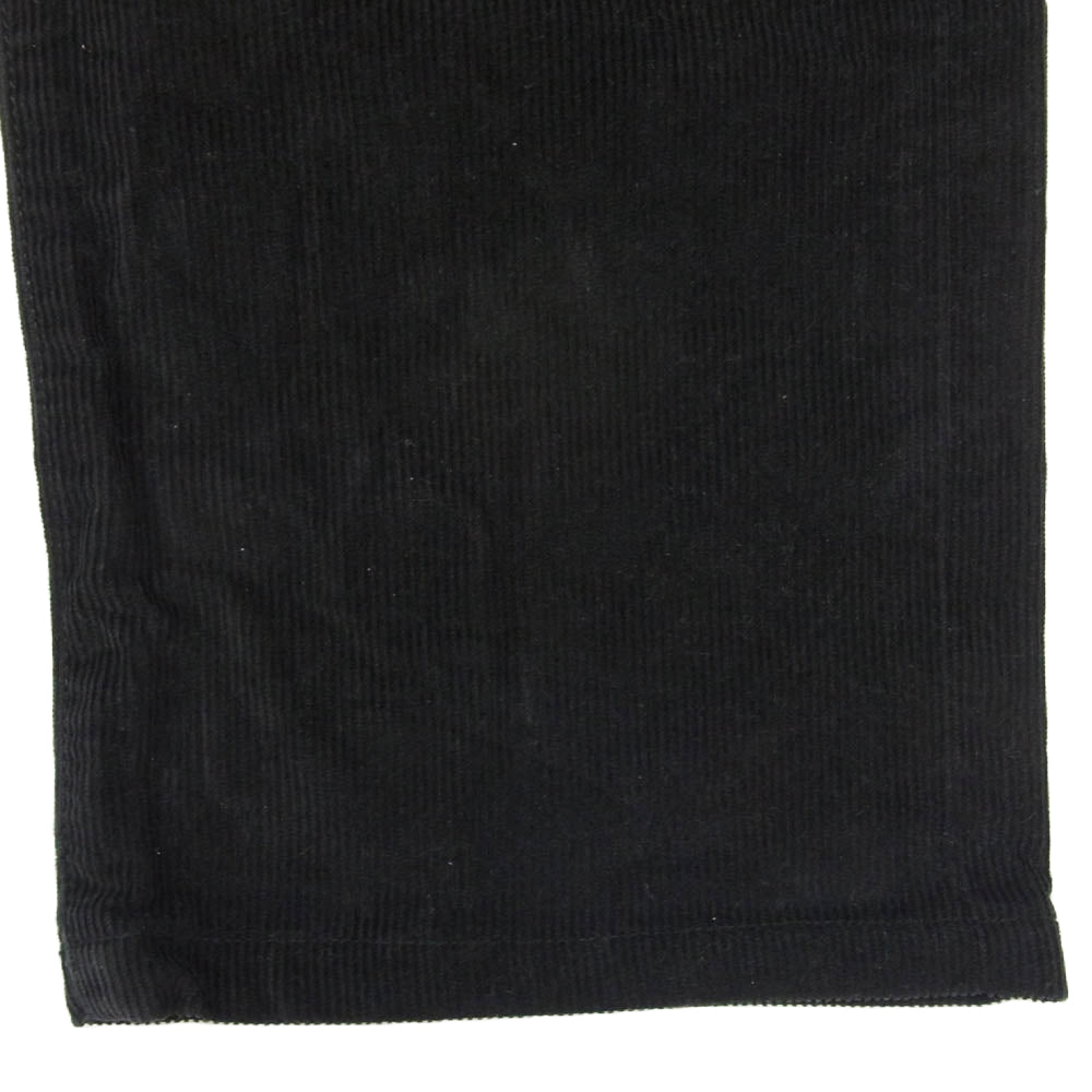 LOST CONTROL ロストコントロール LAW-PT8-01 ポケット口レザー切替 ブラック コーデュロイ パンツ ブラック系 30【中古】