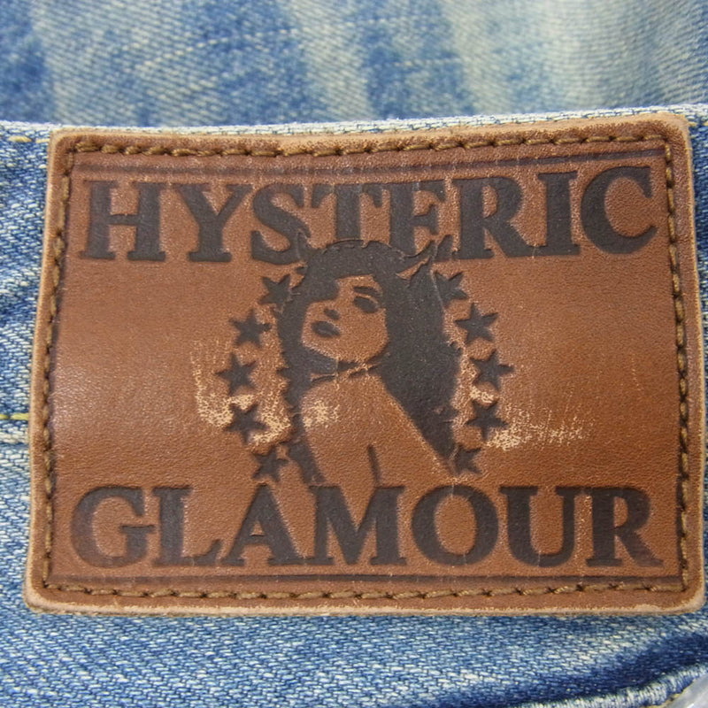 ヒステリックグラマー　hysteric glamor デニム　パッチワーク HYSTERIC GLAMOUR ヒステリックグラマー 0224AP07 CCR加工