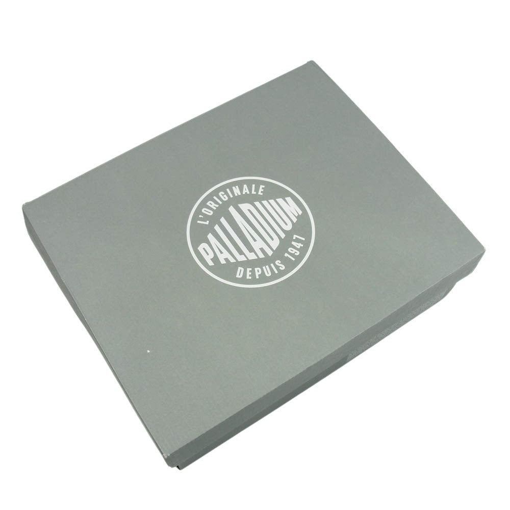 パラディウム 79027 008 PAMPA LITE+ WP+ LTH ZIP ジップ ブーツ スニーカー ブラック系 24cm【極上美品】【中古】