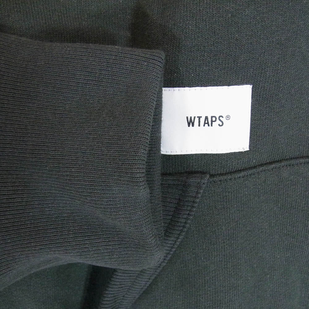 WTAPS ダブルタップス 232ATDT-CSM24 Hoody Cotton Disarmament Black フーディー コットン ディスアーマメント パーカー ブラック系 X04【中古】