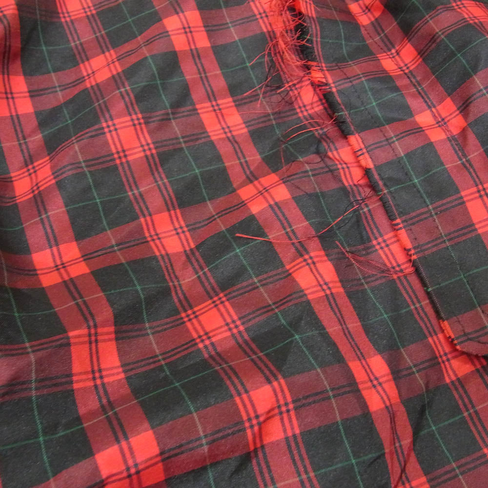 BLACK COMME des GARCONS ブラックコムデギャルソン 23AW 1L-J011 ネップ加工 ウールブレンド バックチェック 切り返し テーラード ジャケット ブラック系 M【中古】