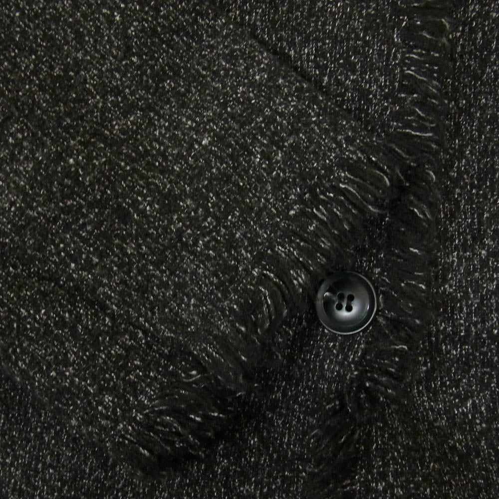 シティショップ 23-010-042-8030-4-0 FRINGE TWEED フリンジ ツイード ジャケット ブラック系 36【中古】