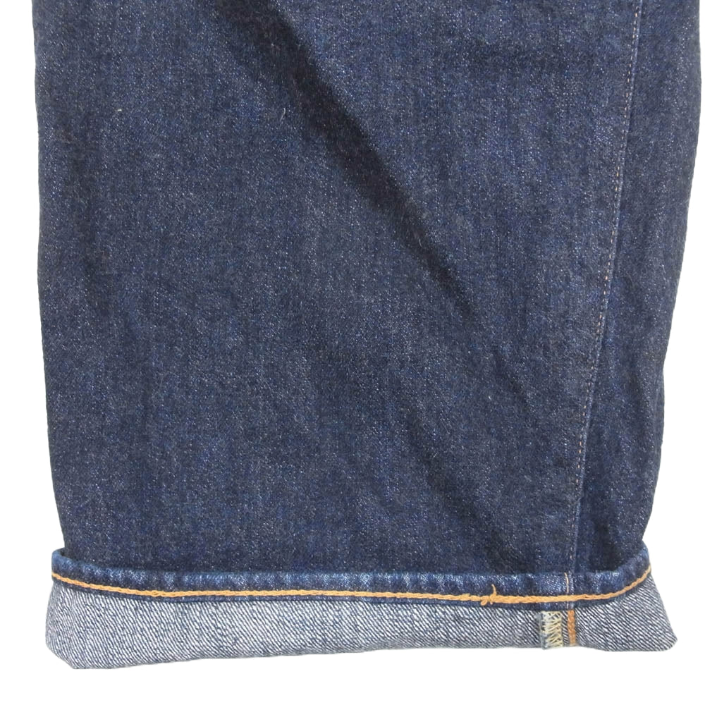 COMOLI コモリ 22AW W03-03003 5P ワイド ボタンフライ デニム パン インディゴブルー系 2【中古】