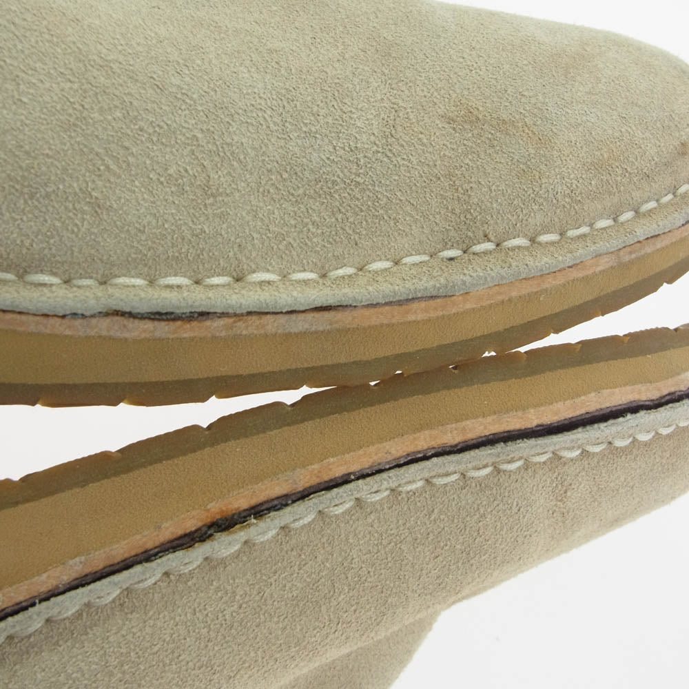 glamb グラム GB06AW AC16 Oliver Boots スエード サイドジップ エンジニアブーツ ベージュ系 1【中古】