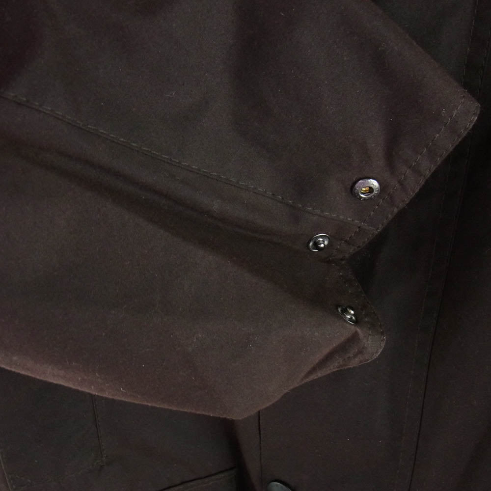 Barbour バブアー 242MWX2343 BEAUFORT ビューフォート ワックス コットン ブルゾン オーバーサイズ フィット オイルド ジャケット ブラウン系 38【中古】