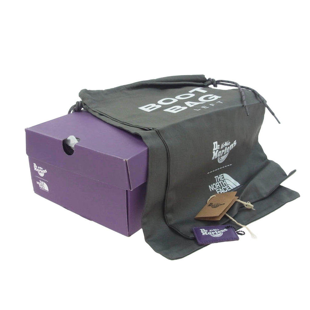 THE NORTH FACE ノースフェイス 32233553 × DR.MARTENS ドクターマーチン 101 SUB TNFPL 6 ホール ブーツ グレー系 41【新古品】【未使用】【中古】