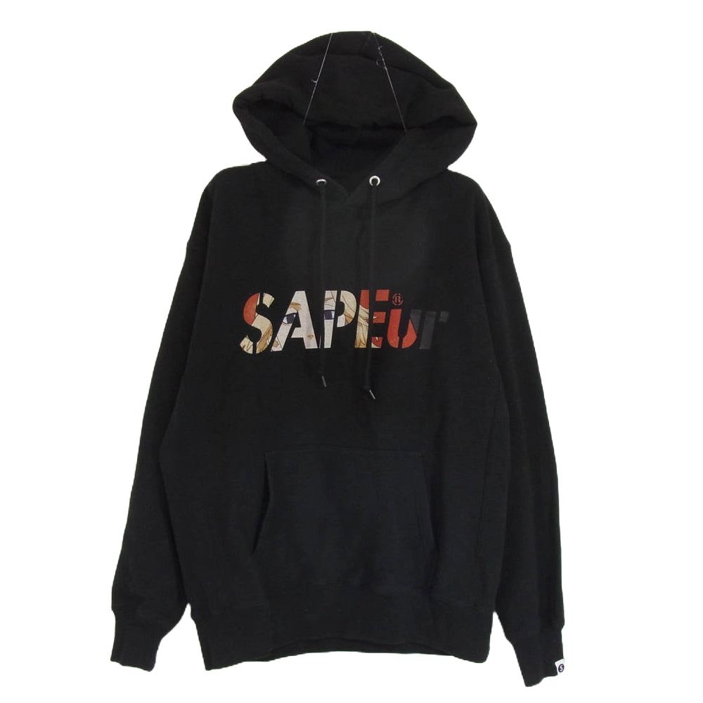 サプール sapeur パーカー ブラック 【公式通販】