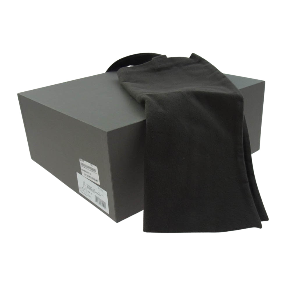 Rick Owens リックオウエンス RU02D6868-LCO Mega Bumper Geobasket メガバンパー ジオバスケット レザー ハイカット スニーカー ブラック系 42【中古】