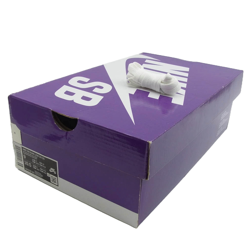 Supreme シュプリーム DH3228-102 × Nike SB Dunk Low OG QS Gold Stars White black フェイクバスターズ 鑑定済 ナイキ SB ダンク ロー OG QS ゴールドスターズ ローカットスニーカー ホワイト ブラック系 ブラック系 ホワイト系 27cm【新古品】【未使用】【中古】