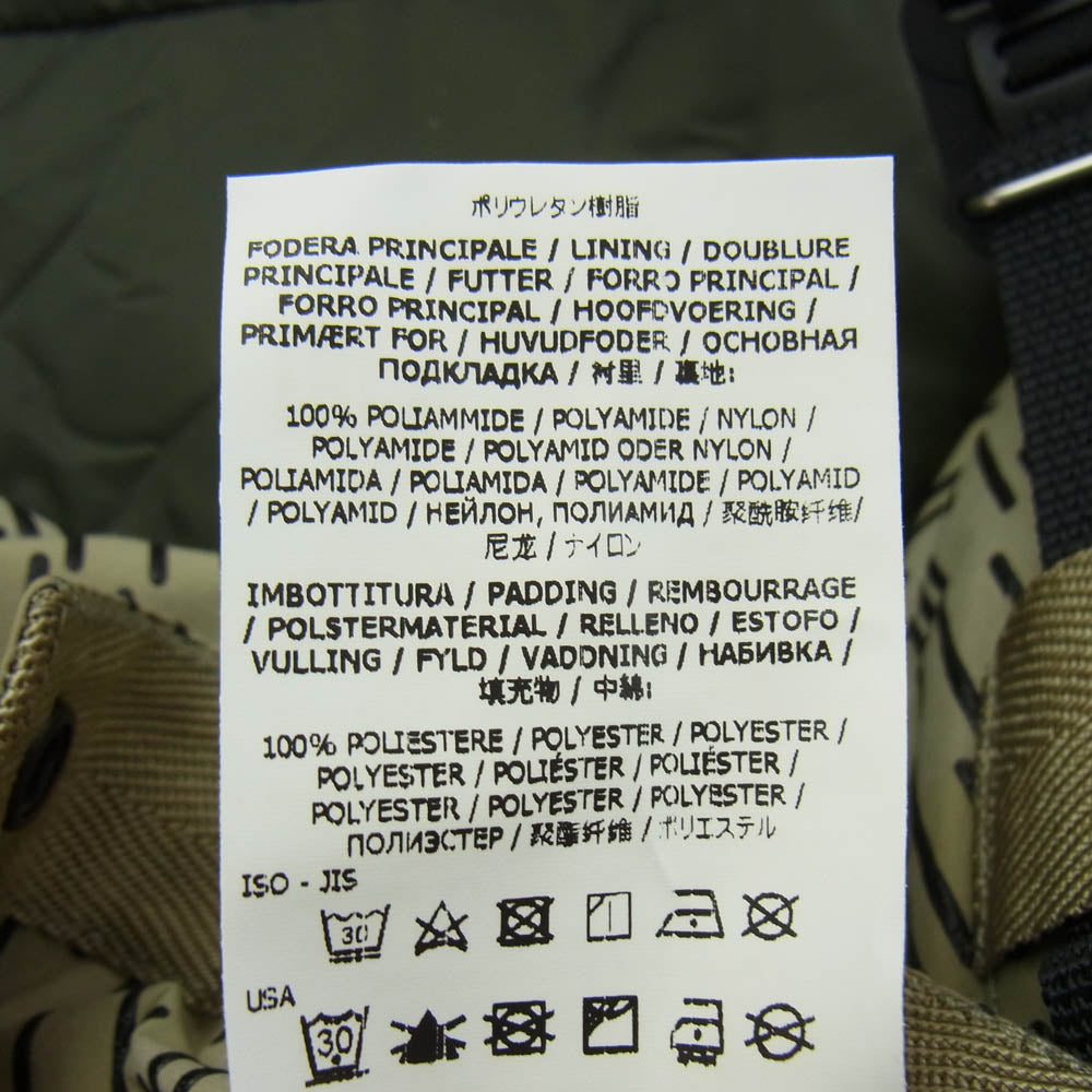 STONE ISLAND ストーンアイランド 75159040 Rain Camo Tactical Bib レイン カモ ウエスト ジレ ベスト M【中古】