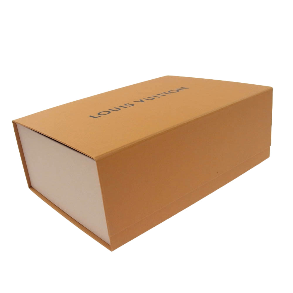 LOUIS VUITTON ルイ・ヴィトン DI1212 LV バロックライン バックル厚底 ローファー シューズ ブラック系 8【極上美品】【中古】