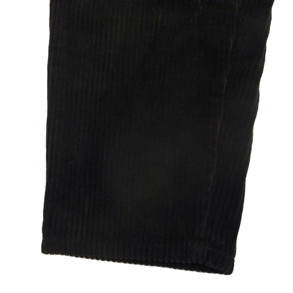 GRAPHPAPER グラフペーパー 18AW GM183-40093 Brisbane Moss Cook Pants ブリスベン モスクック コーデュロイ パンツ ブラック系 F【中古】