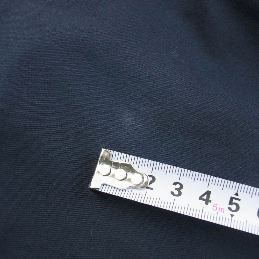 A.PRESSE アプレッセ 22SS 22SAP-01-09H シャンブレー ハリントン ジップアップ ブルゾン ジャケット ネイビー系 2【中古】