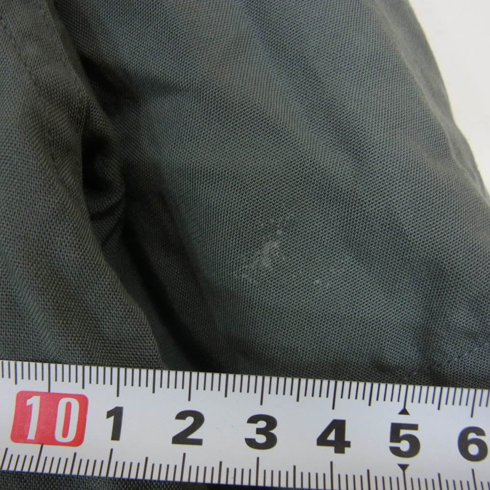 WACKO MARIA ワコマリア 23SS MINEDENIM マインデニム 別注 THREE TONE OPEN COLLAR SHIRT 3トーン オープンカラー シャツ 半袖 シャツ カーキ系 S【中古】