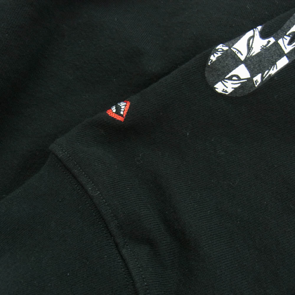 CHROME HEARTS クロムハーツ(原本無) MATTY BOY マッティ ボーイ STAYFAST RACE TEAM SWEAT プリント スウェット トレーナー ブラック系【中古】