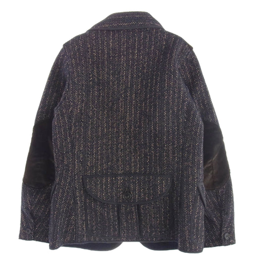 FREEWHEELERS フリーホイーラーズ GREAT LAKES GMT MFG CO WOODSMAN COAT COLUMBIA グレイトレイクス ビーチクロス コート コロンビア ネイビー系 36【中古】