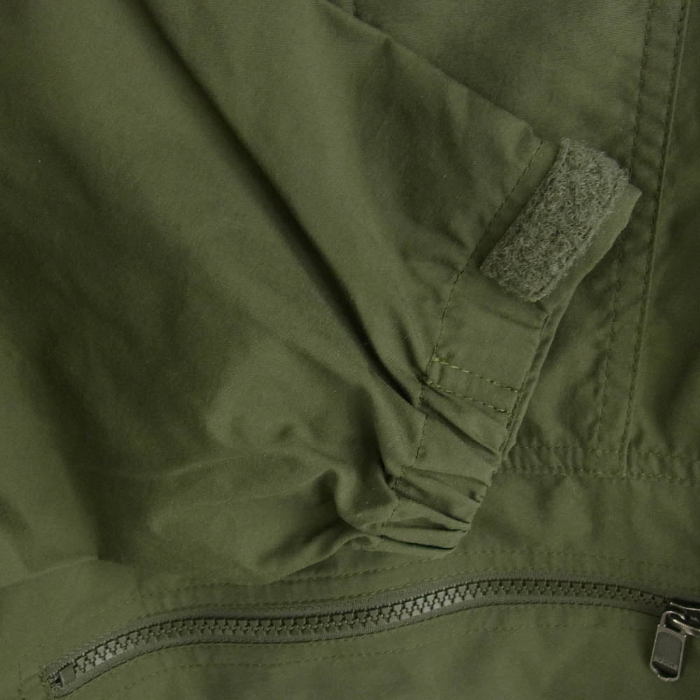 THE NORTH FACE ノースフェイス NP21735 Compact ANORAK コンパクト アノラック ハーフジップ マウンテンパーカー カーキ系 L【中古】