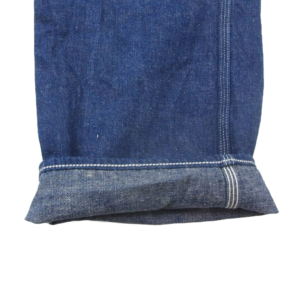 orSlow オアスロウ 01-5120-81 DENIM PAINTER PANTS one wash デニム ペインター パンツ ワンウォッシュ インディゴブルー系 M【極上美品】【中古】