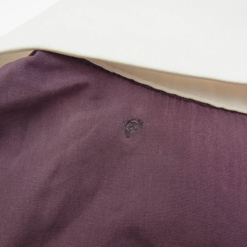 Vivienne Westwood ヴィヴィアンウエストウッド 357-01-85012 RED LABEL レッド レーベル オーブ刺繍 丸襟 長袖 変形 ブラウス シャツ パープル系 2 パープル系 2【中古】