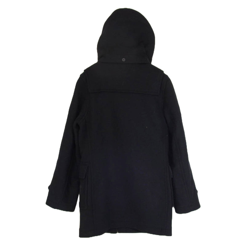 Barbour バブアー 4443 ウール ダッフル コート UK8 ネイビー系 36