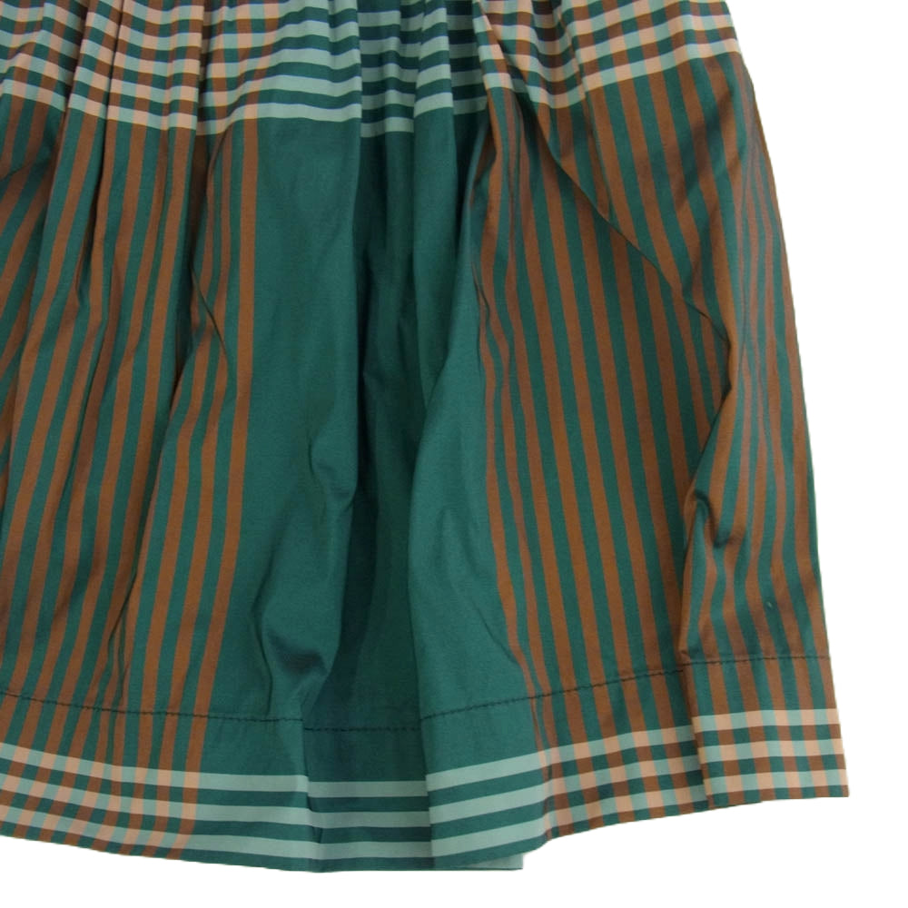 Vivienne Westwood ヴィヴィアンウエストウッド 42001M RED LABEL レッド レーベル ナイロン チェック柄 ワンピース グリーン系 グリーン系 2【中古】