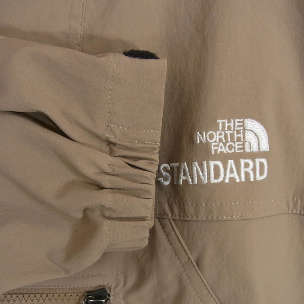 THE NORTH FACE ノースフェイス NP72132R スタンダード限定 Tech Compact Anorak ナイロン アノラック ジャケット ブラウン系 L【中古】