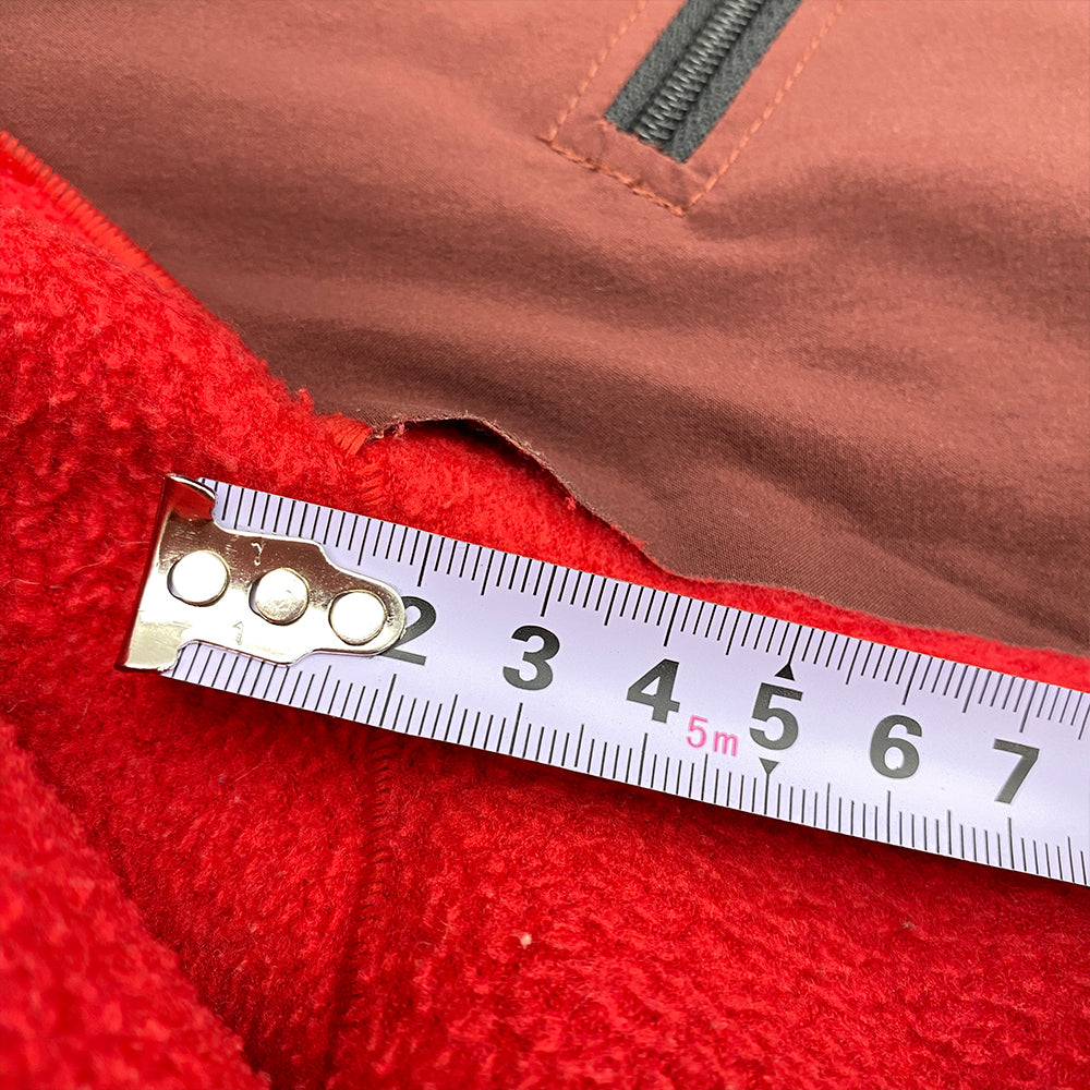 THE NORTH FACE ノースフェイス NL71502 DENALI WOOL JACKET デナリ ウール ボア フリース ジャケット レッド系 M【中古】