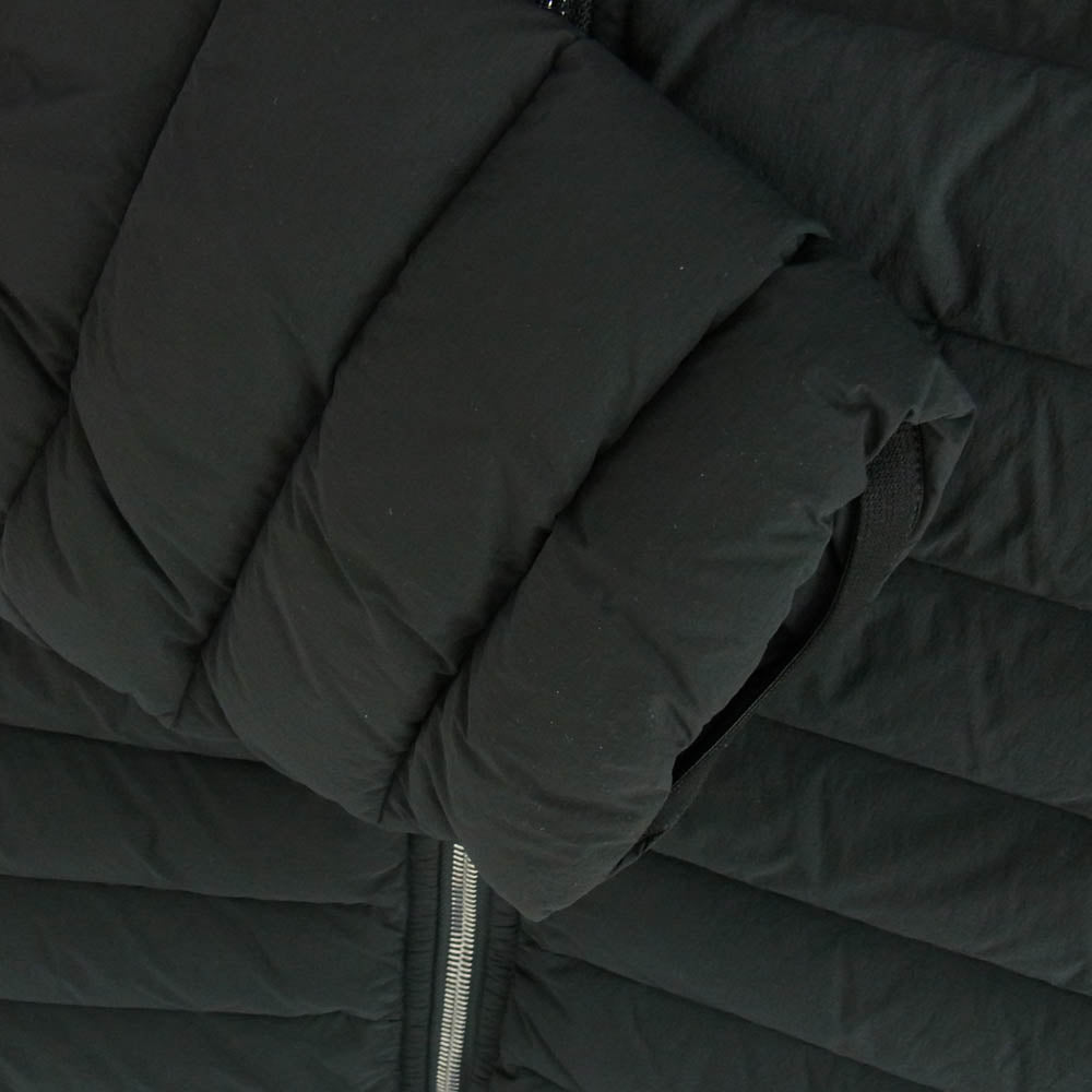 STONE ISLAND ストーンアイランド 20AW 731541125 ガーメントダイ ストレッチ ナイロン フーデッド ダウン ジャケット ブラック系 L【中古】