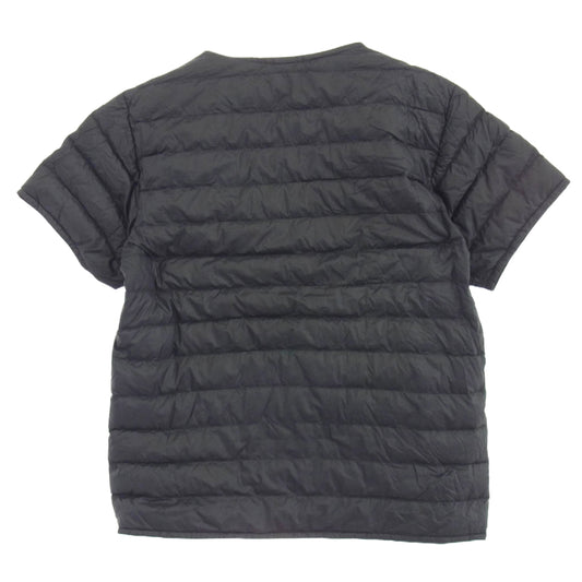 mont-bell モンベル 1101507 uperior Down Round Neck T スペリオダウン ラウンドネック Tシャツ 半袖ダウンジャケット ブラック系 M【中古】