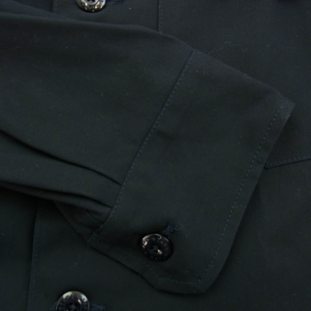 WTAPS ダブルタップス 21AW 21AW BUDS/LS/COTTON.SERGE 212BRDT-SHM02 バッツ ロングスリーブ シャツ ネイビー系 X02【中古】
