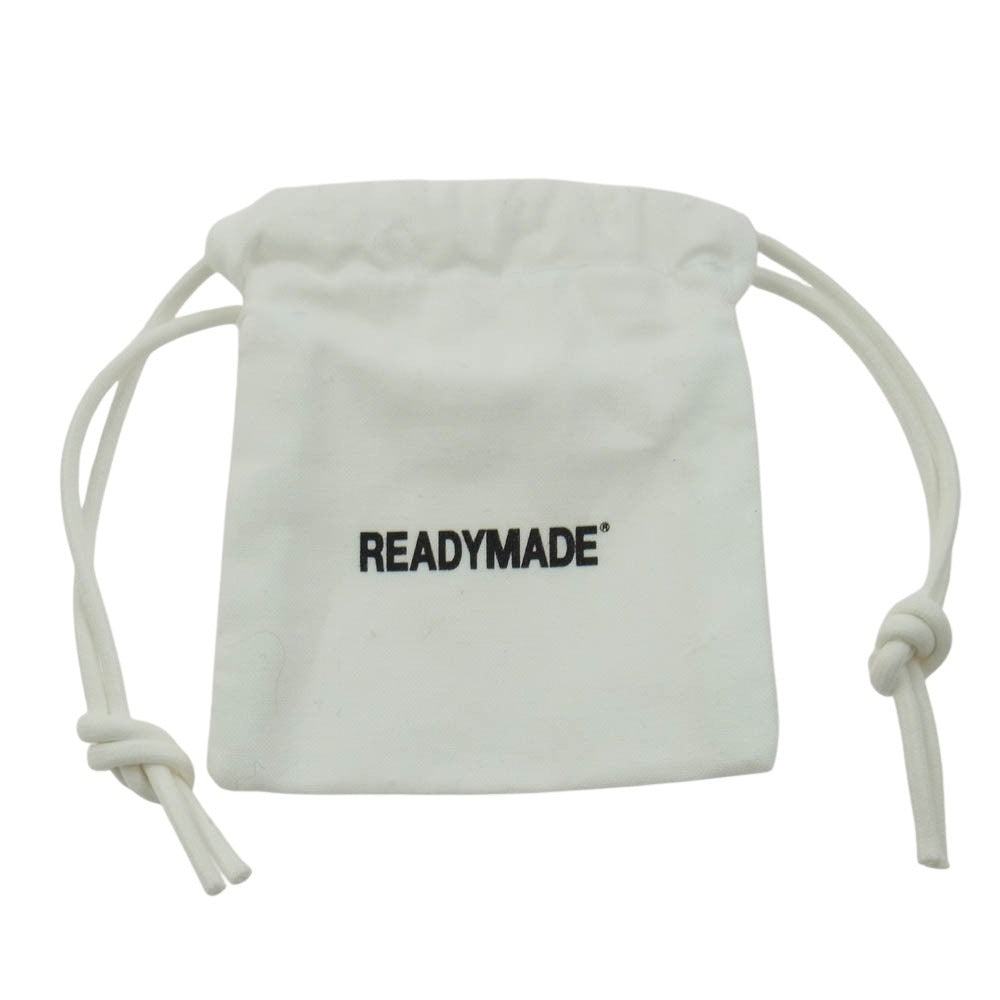 READY MADE レディメイド 24AW RE-SI-SI-00-00-300 HAIR TIE ハート モチーフ ピース デザイン ヘアタイ ヘアゴム シルバー系 ブラック系【中古】