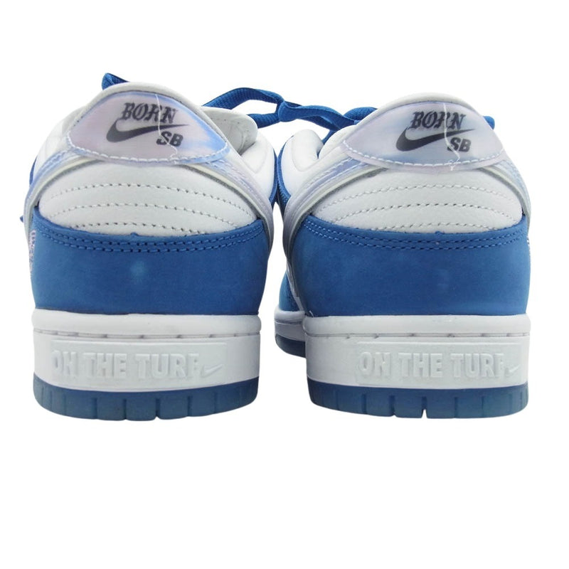 【新品未使用】ナイキ SB ダンク ロー プロ 27cm ホワイト ブルー NIKE ナイキ ダンク ロー レトロ レーサーブルー ホワイト 27cm