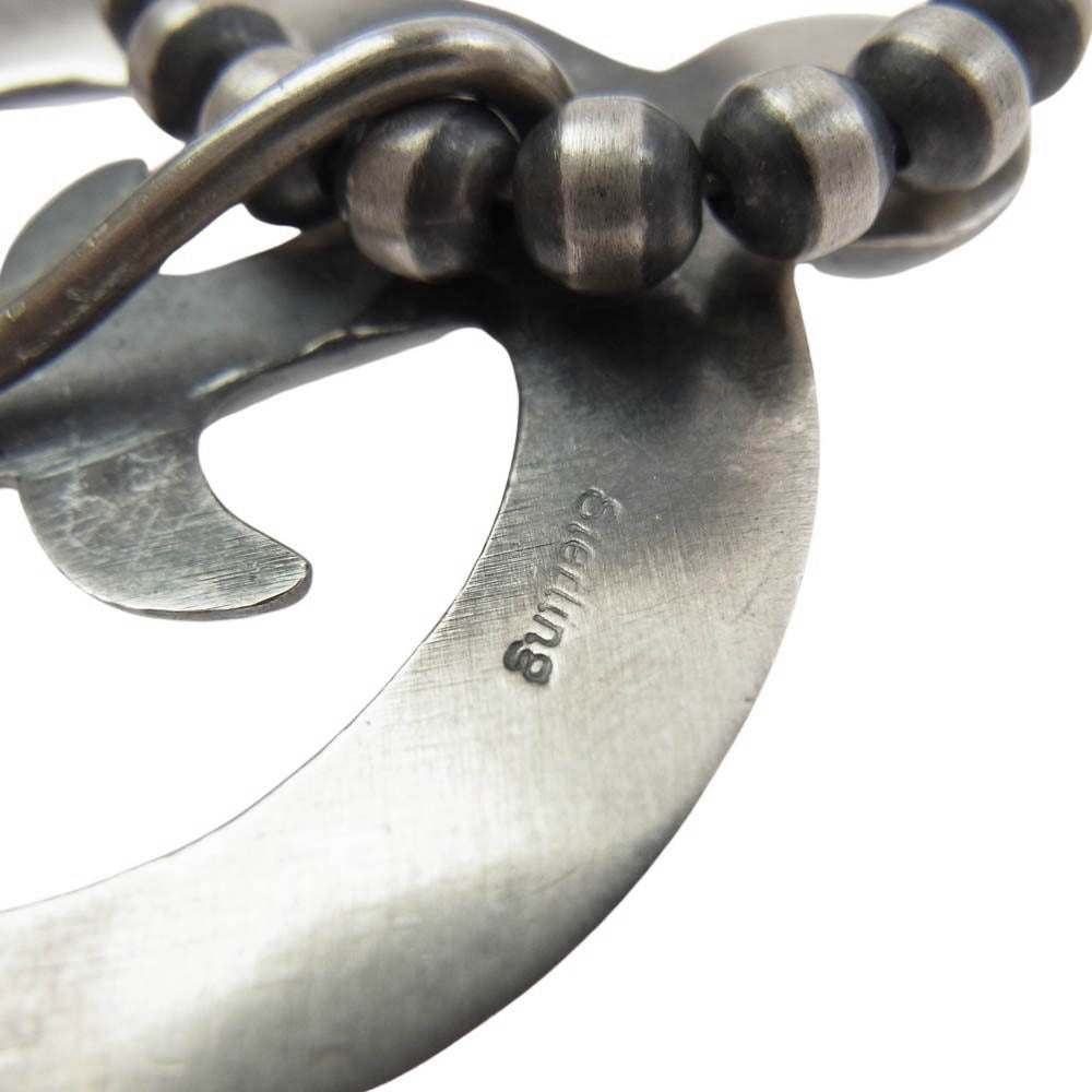 ナバホ族 HarrisonBitsue ハリソンビソイ ナジャ ネックレス シルバー系【中古】