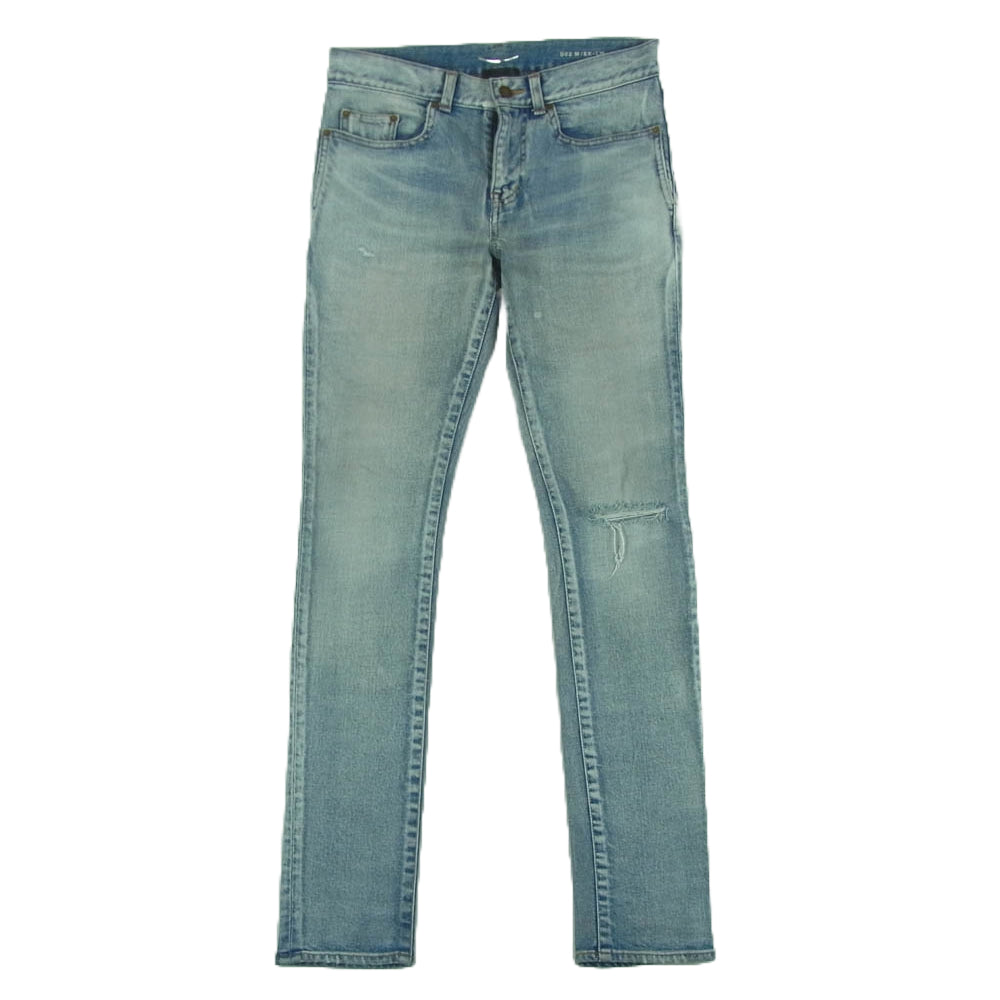 SAINT LAURENT サンローラン 527389 YJ507 クラッシュ加工 スキニー