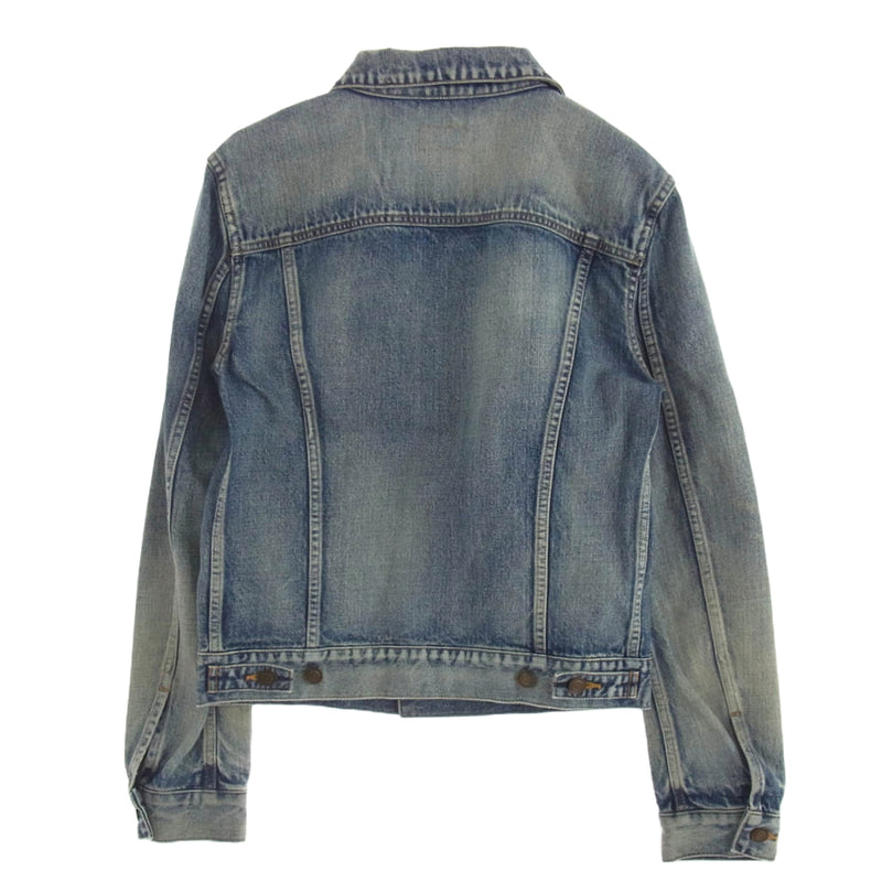 SAINT LAURENT PARIS デニムジャケット ダメージ加工 XS SAINT LAURENT PARIS / サンローランパリ | ダメージ加工 SWEET DREAMS