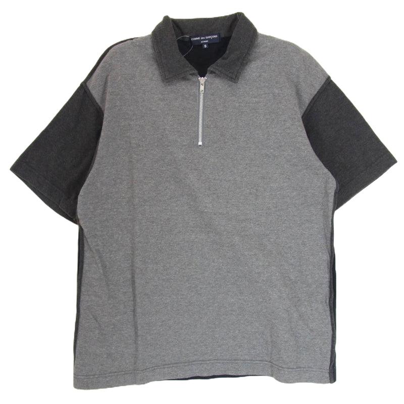 COMME des GARÇONS HOMME 半袖シャツ グレー 田中オム COMME des