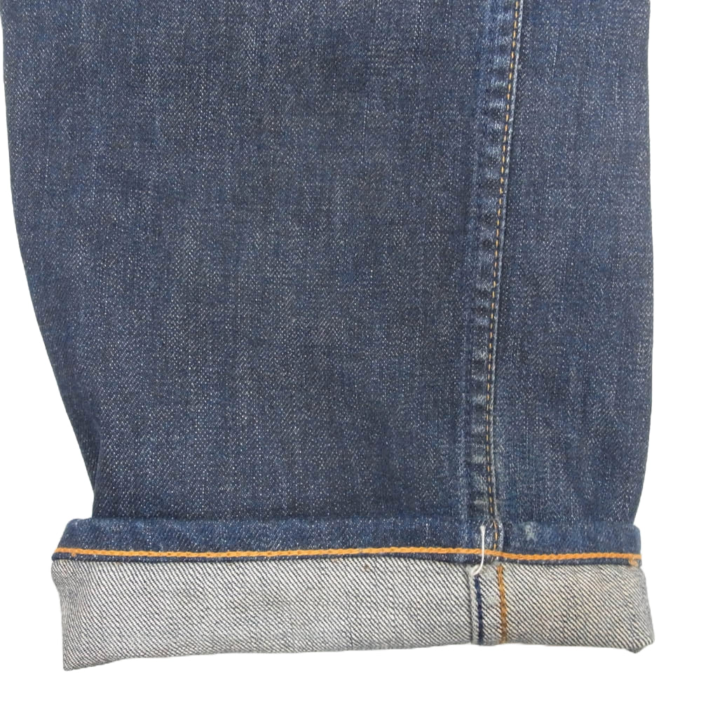 JUNYA WATANABE COMME des GARCONS MAN ジュンヤワタナベコムデギャルソンマン AD2002 WG-P003 × Levi's リーバイス 503 ルーズ ストレート デニム パンツ 刺繡 インディゴブルー系 L【中古】