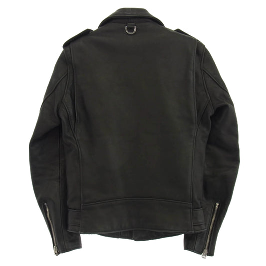 schott ショット 7265 × mastermind マスターマインド ダブル ライダース ジャケット ブラック系 34【中古】