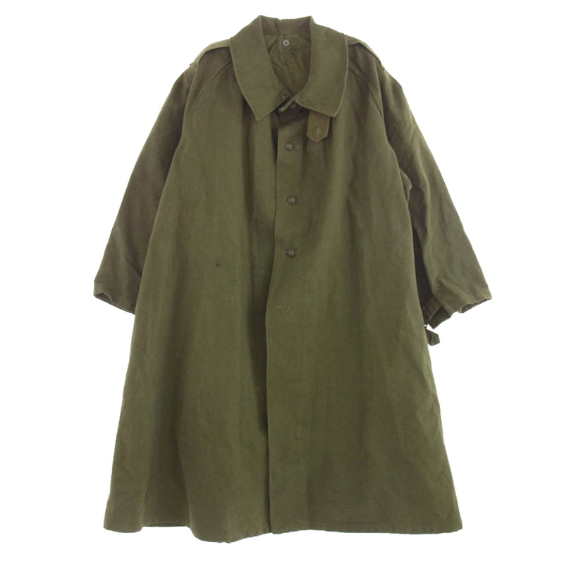 【 midori】フランス軍型 メルトンショートモーターサイクルコート フランス軍 モーターサイクルコート 50's フランス軍モーターサイクル