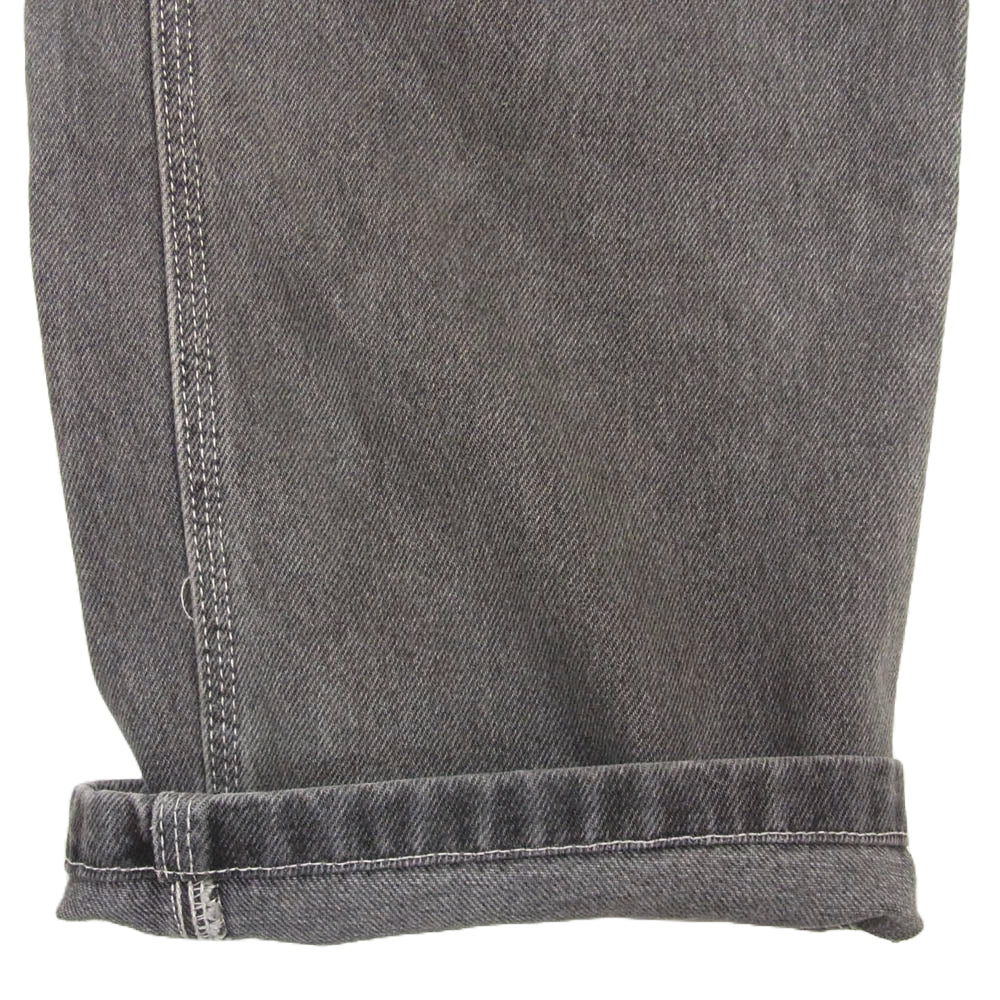 Levi's リーバイス STAY LOOSE ワイドストレート ペインター デニム パンツ ブラック系 32【中古】