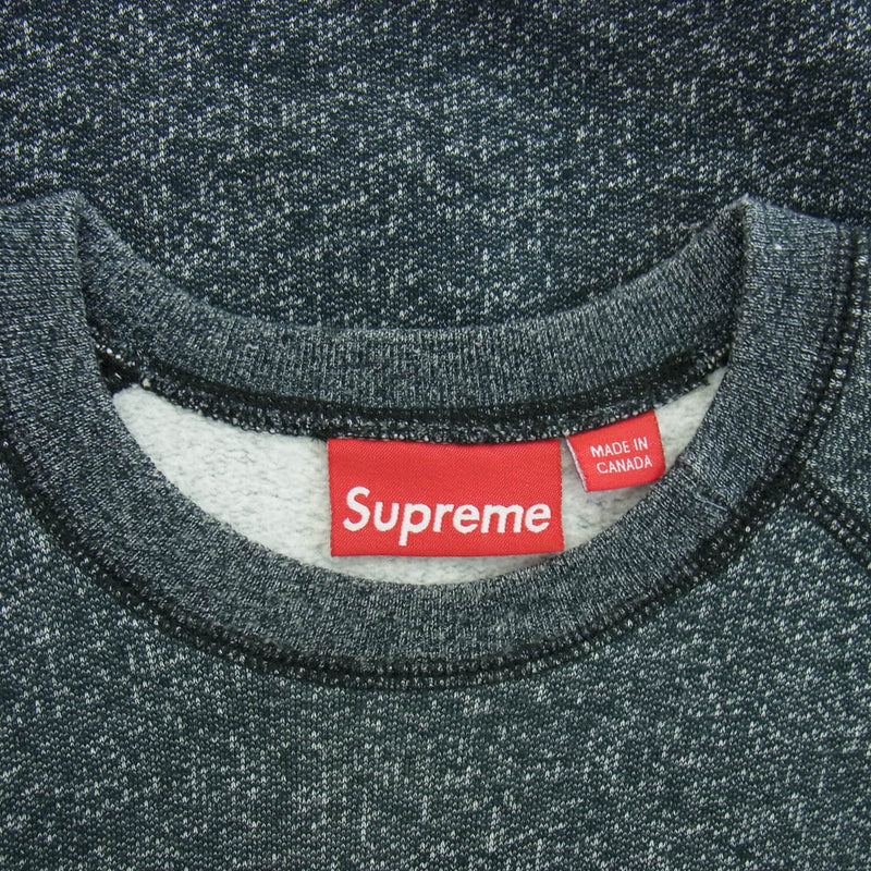 Supreme シュプリーム 10AW Collegiate Crew スウェット グレー系 M 
