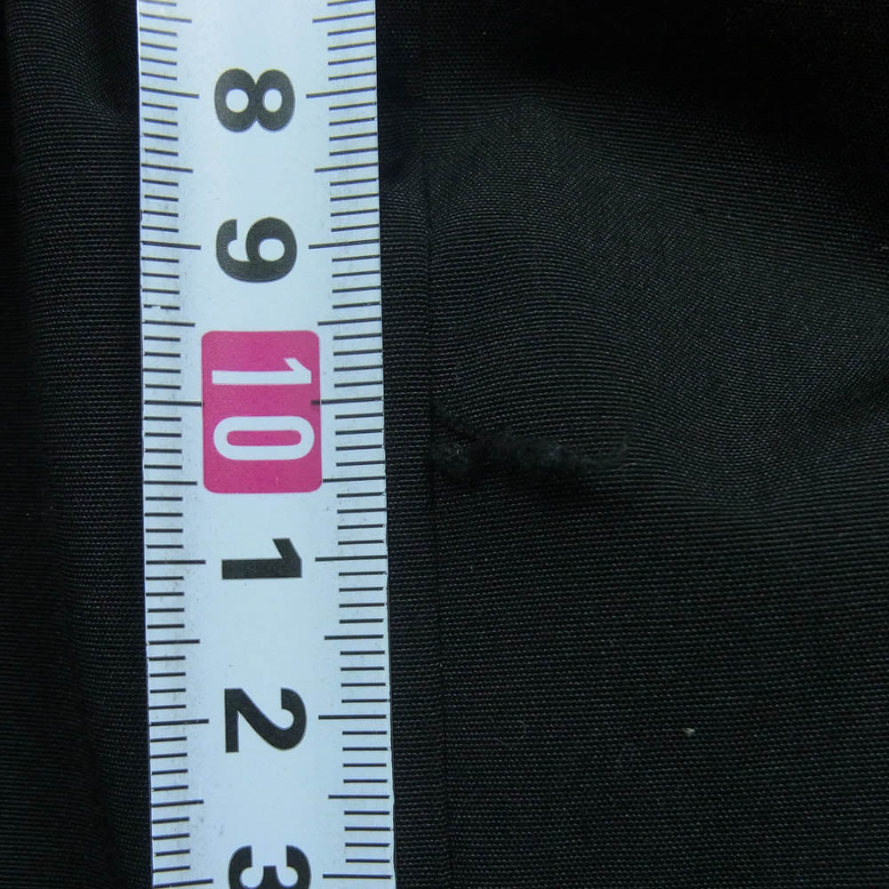 VANSON バンソン 武装戦線 T.F.O.A デスラビット フェイクファー リバーシブル 刺繍 ジャケット ブラック系 クリーム色系 XL【中古】