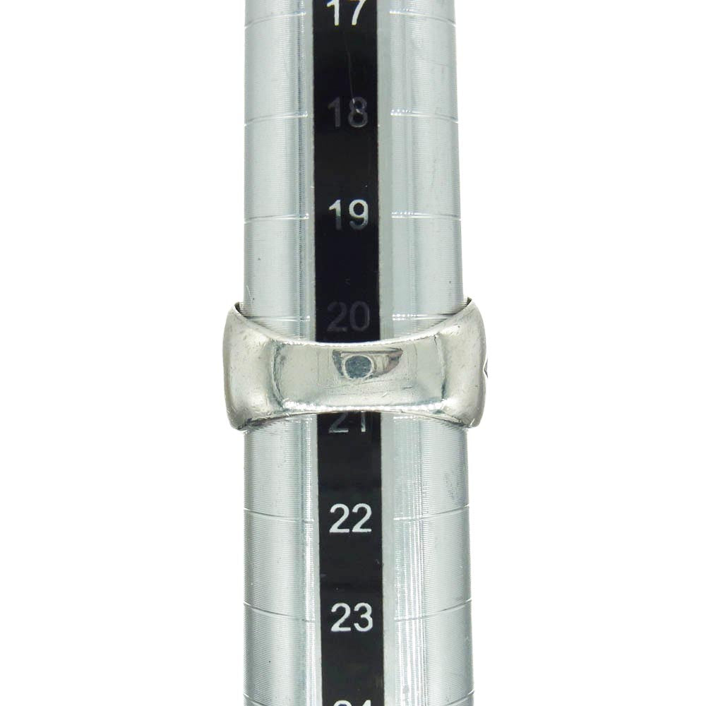 M'S COLLECTION エムズコレクション オニキス シルバー リング シルバー系 21号【中古】