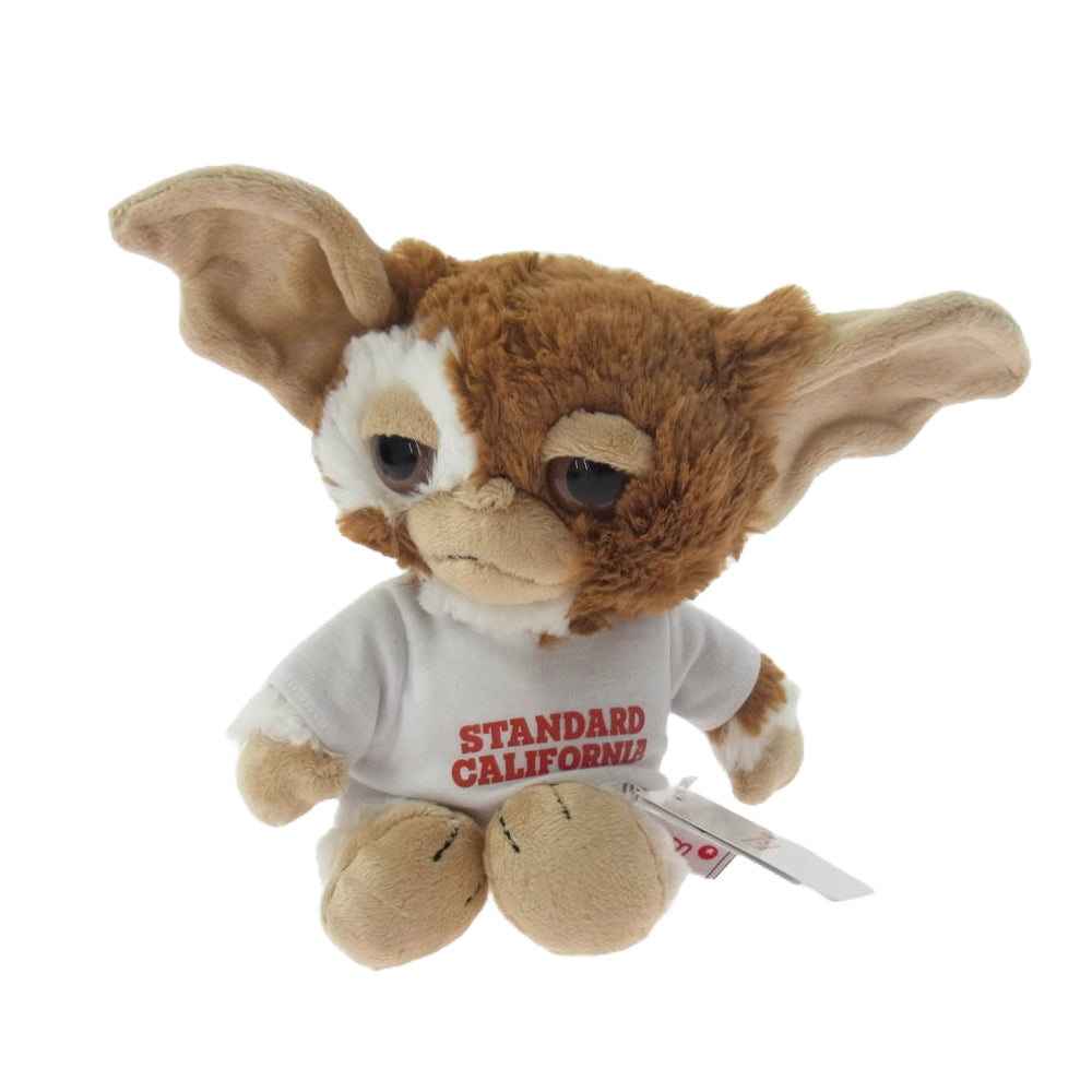 STANDARD CALIFORNIA スタンダードカリフォルニア × GREMLiNS グレムリン SD LOGO T & NICI STUFFED TOY Tシャツ ぬいぐるみセット ホワイト系 XL【新古品】【未使用】【中古】