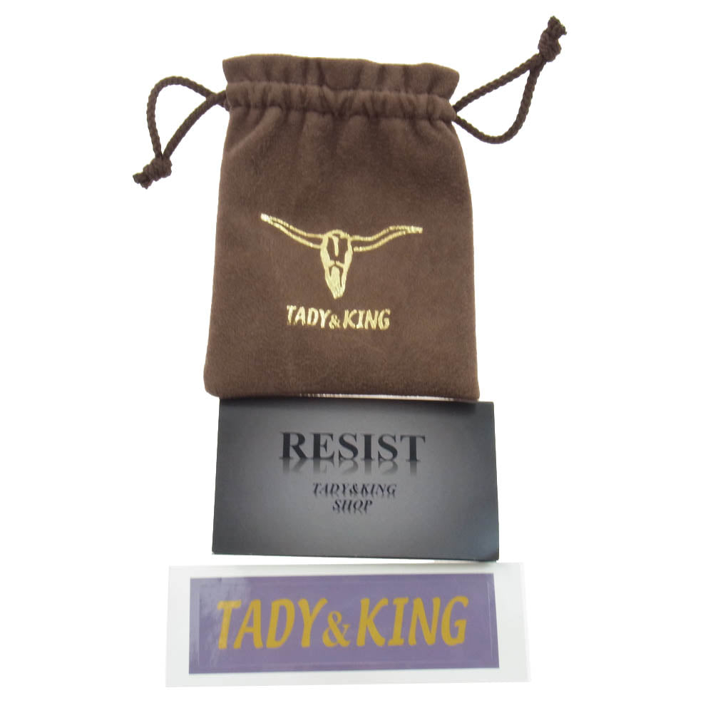 TADY&KING タディアンドキング イーグルフック & レギュラーホイール GPイーグル付 45cm 太角 チェーン シルバー系【美品】【中古】