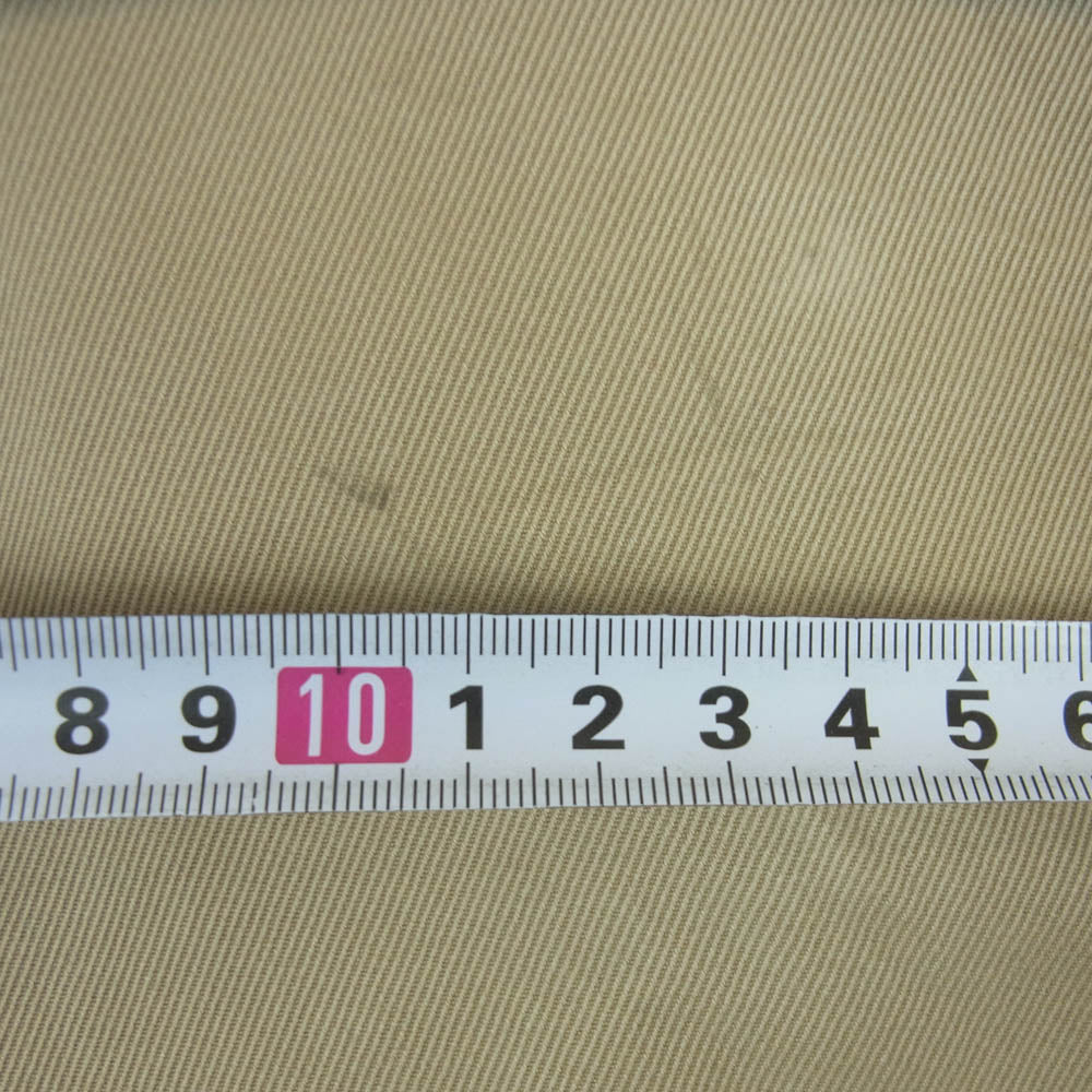 is-ness イズネス 16PT01T01 AH EDITORIAL WIDE CHINO PANTS 2タック ワイド チノ パンツ 日本製 ベージュ系 46 M【中古】