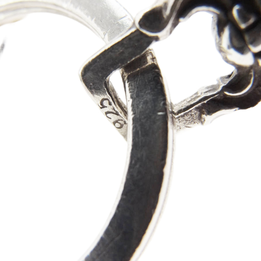 CHROME HEARTS クロムハーツ(原本無) CLP CHN CLASSIC-L ロング クラシックリンク クリップ キーチェーン シルバー系【中古】