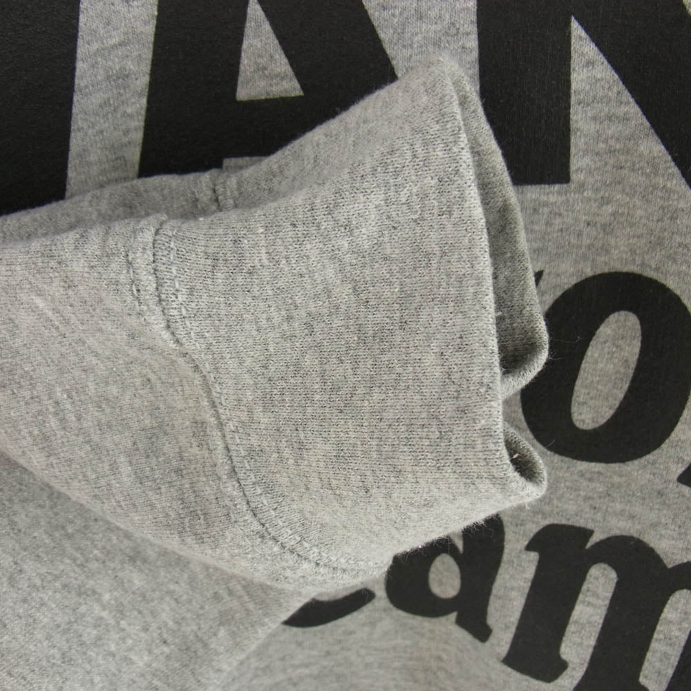 STANDARD CALIFORNIA スタンダードカリフォルニア 23SS 122C1040728 × VANS バンズ LOGO CREW SWEAT ロゴプリント クルーネック スウェット グレー系 L【中古】