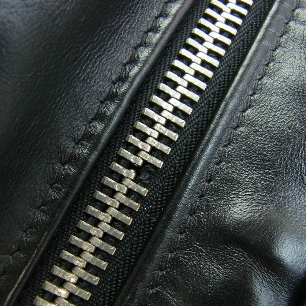 schott ショット 7416 613UHT HORSEHIDE ONE STAR TALL ホースハイド ワンスタートール 馬革 ダブル ライダースジャケット ブラック系 38【中古】